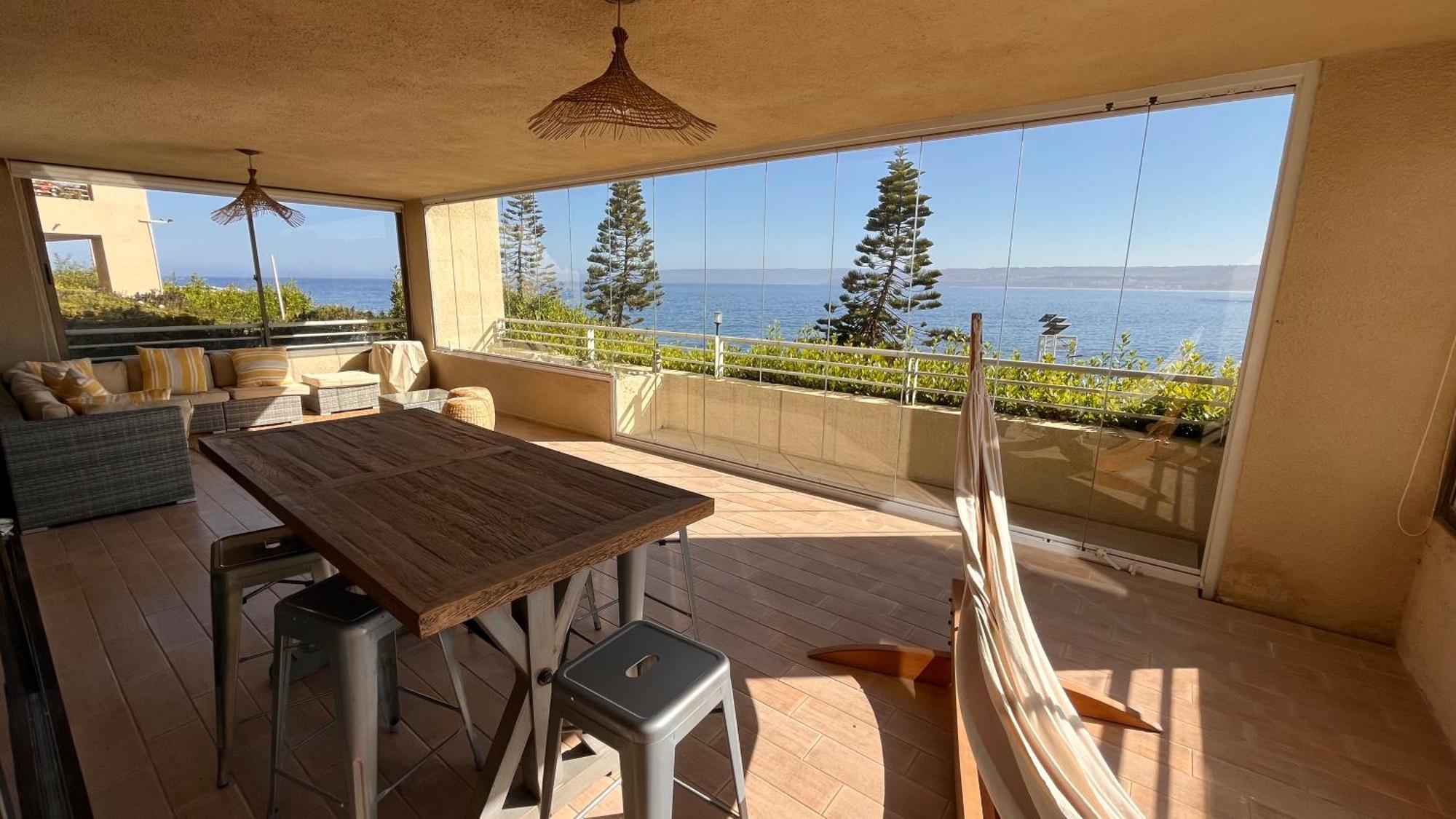 Punta Fraile Hamaca Frente Mar, 140 M2, Amplias Areas Verdes, Piscina, Hamaca, Tranquilidad Apartamento